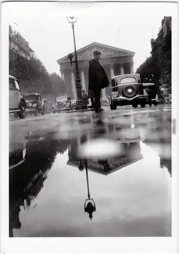 Paris Paris sous la pluie 1935/1991 cPA Ansichtskarte