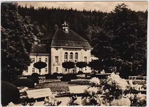 Bad Elster Badehaus Foto Ansichtskarte Vogtland 1963