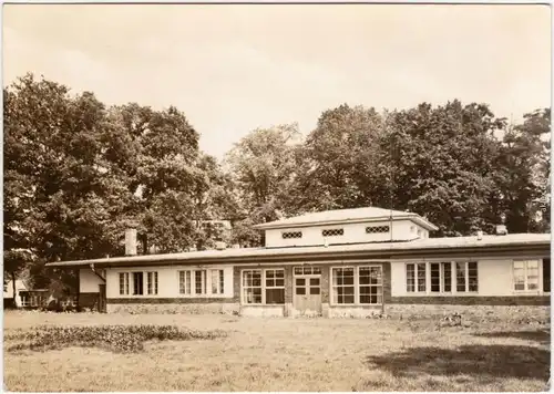 Rheinsberg Diät Sanatorium Hohenelse Foto Ansichtskarte  1973