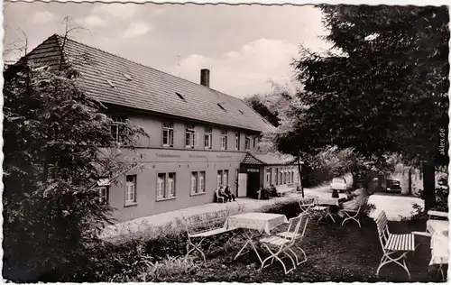 Ansichtskarte Bünde Wilmsmeiers Schwefelmoorbad Bad Randringhausen 1960