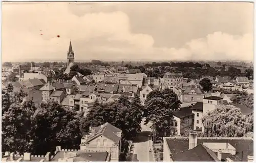 Bad Liebenwerda Blick über die Stadt Foto Ansichtskarte  1966