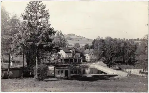 Ansichtskarte Sebnitz Forellenschänke Foto Ansichtskarte  1964