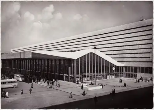 Rom Roma Bahnhof / Stazione Termini Ansichtskarte Postcard 1978