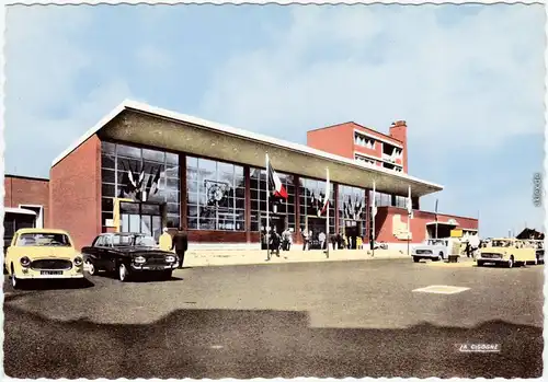 Dünkirchen Dunkerque Bahnhof - Auto Pas-de-Calais  CPA 1968 
