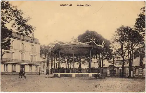 Maubeuge Grüner Platz - Pavillon Avesnes-sur-Helpe Pas-de-Calais 1918