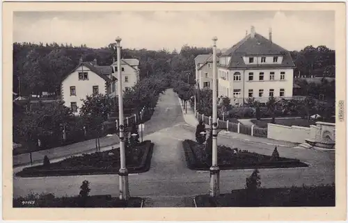 Arnsdorf (Sachsen) Anstaltstraße Ansichtskarte b Bischofswerda Dresden  1930