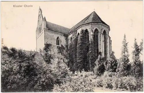 Chorin Kloster Chorin  Ansichtskarte  1907