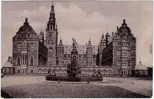 Carte Postale Hillerod Hillerød Schloss Frederiksborg 1900