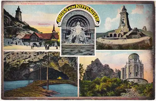 Kelbra (Kyffhäuser) 5 Bild: Kyffhäuser Ansichtskarte 1914