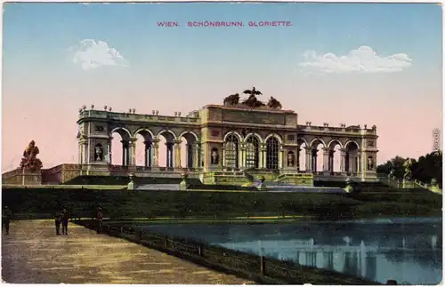 Wien Schönbrunn, Gloriette 1913