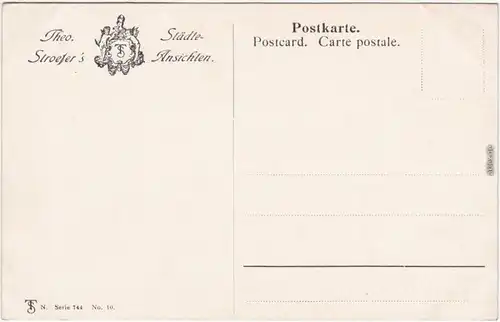 Ansichtskarte St. Pauli Hamburg Künstlerkarte: Fährhaus 1913