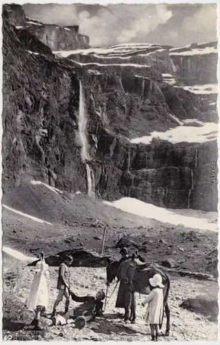 Gavarnie Arrivee au Cirque Foto Ansichtskarte 1965