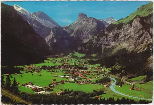 Kandersteg Kandersteg mit Rinderhörner Ansichtskarte Kanton Bern  1972