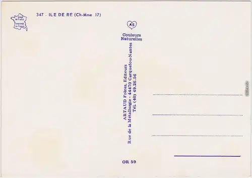 Ansichtskarte La Couarde-sur-Mer Île de Ré / Ré La Blanche 1980