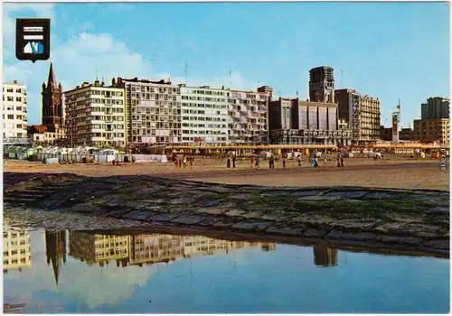 Blankenberge Blankenberghe Strand en Zeedijk 1978