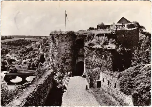 Beulen Bouillon Ingang van het kasteel 1968