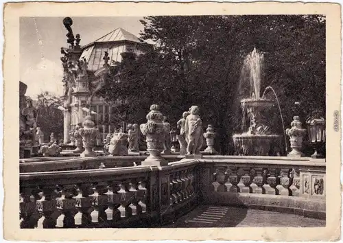 Innere Altstadt Dresden Im Zwinger, seltene Ansicht 1932