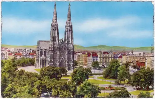 Wien Votivkirche 1958