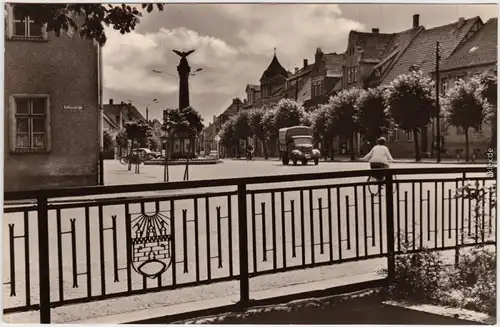 Doberlug Kirchhain Dobrilugk (bis 1937) Blick zum Markt 1967