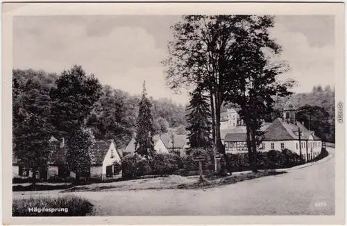 Mägdesprung Harzgerode Kreuzung Ansichtskarte 1953