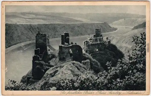 Kamp Bornhofen Feindlichen Brüder - Burg Liebenstein & Burg Sterrenberg 1931