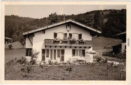 Schliersee Bild von Haus Ansichtskarte  1964 Privatfoto