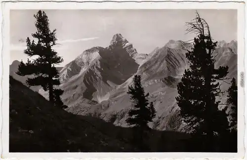 Filisur Filisour Tinzenhorn 3173m - Berghaus Weissfluhjoch Graubünden 1947