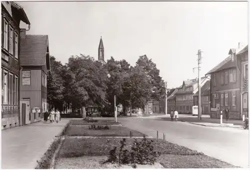 Hasselfelde Am Markt 1980 