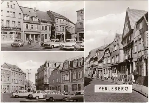 Perleberg Großer Markt, Schuhmarkt, Am Markt 1980