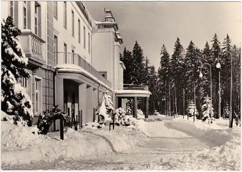 Antonshöhe Breitenbrunn (Erzgebirge) Sanatorium für natürliche Heilweise 1968