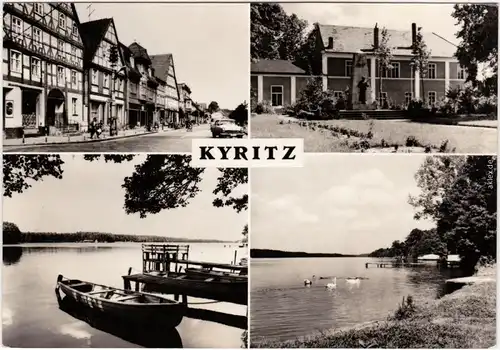 Foto Ansichtskarte  Kyritz See Ansichten, Straße 1973