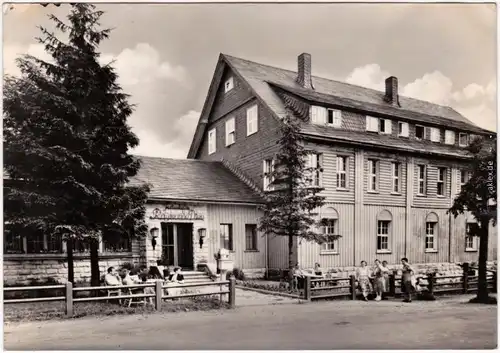 Foto Ansichtskarte Frauenwald FDGB-Ferienheim Raymonde Dien 1964