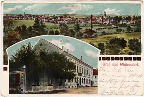 Wintersdorf Meuselwitz (Thüringen) 2 Bild: Gasthaus b Altenburg 1912