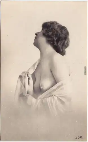 Vintage nackte Frau - Nude, Fotokunst (Privatfotokarte) 1922