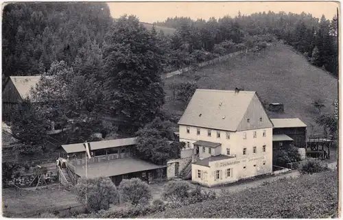 Gohrisch Sächs. Schweiz Forstmühle Krippengrund b Bad Schandau Königstein 1912