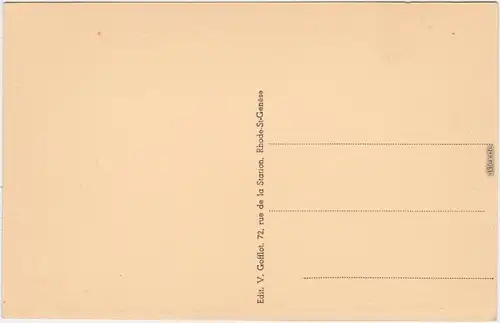 Sint-Genesius-Rode Rhode-Saint-Genèse Avenue des Touristes 1914