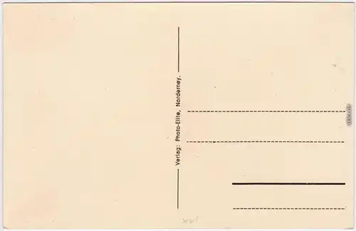 Ansichtskarte Norderney Partie am Marienheim 1928