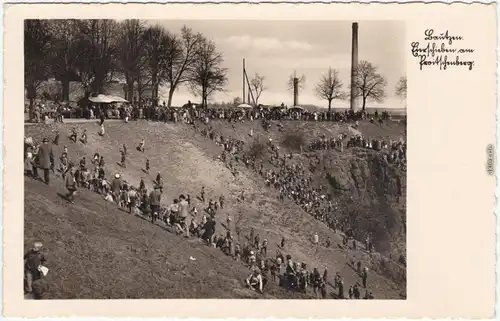 Bautzen Oberlausitz Eierschieben vor Fabrikanlage  Proitschenberg 1930