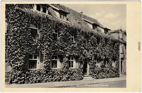 Ballenstedt (Harz) Kügelgenhaus Ansichtskarte  1943