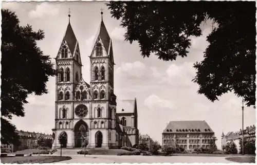 Foto Ansichtskarte  Freiburg im Breisgau Herz-Jesu-Kirche 1958