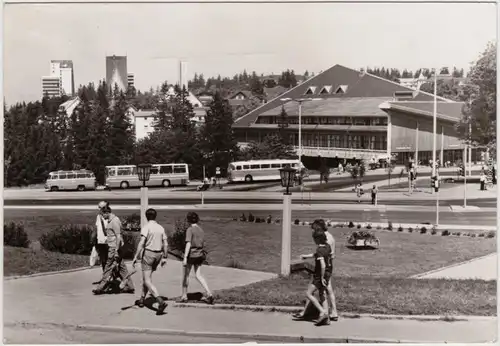 Foto Ansichtskarte Oberhof (Thüringen) Gaststätte Oberer Hof 1980