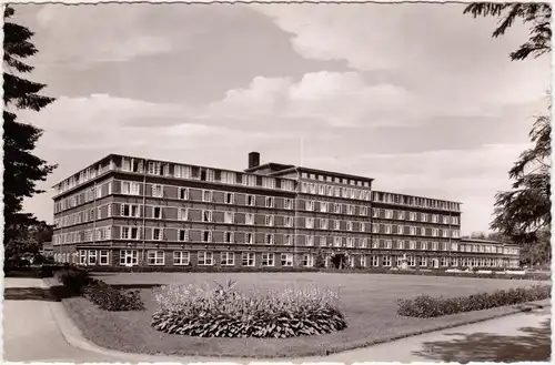 Foto Ansichtskarte Bad Bramstedt Partie am Kurhaus 1968