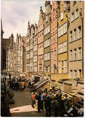 Danzig Gdańsk/Gduńsk Ulica Mariacka 1979