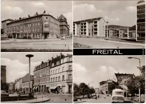 Freital Kulturhaus, Waldblick, Am Markt, Platz des Friedens 1974