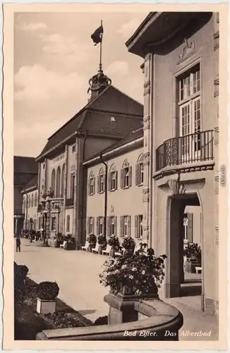 Foto Ansichtskarte Bad Elster Albertbad 1938