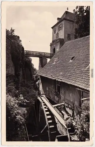 Ansichtskarte  Meersburg Bodensee Alte Mühle am Schloß 1932
