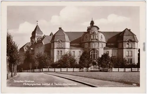 Strehlen Dresden Pädagogisches Institut der TU Dresden 1931