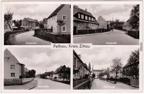Pethau Zittau Oberlausitz 4 Bild: Bergstraße, Mühlstraße 1938