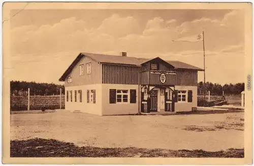 Großdubrau Thiemer Haus des Turnvereins Oberlausitz b Baruth Bautzen  1922