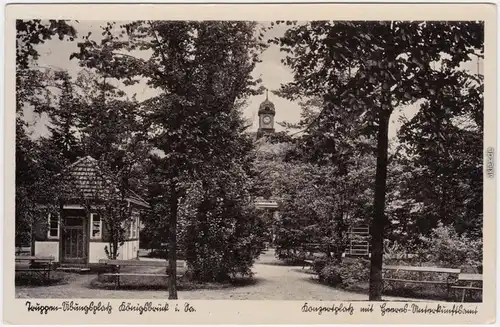 Königsbrück Kinspork Konzertplatz - Truppenübungsplatz 1932 